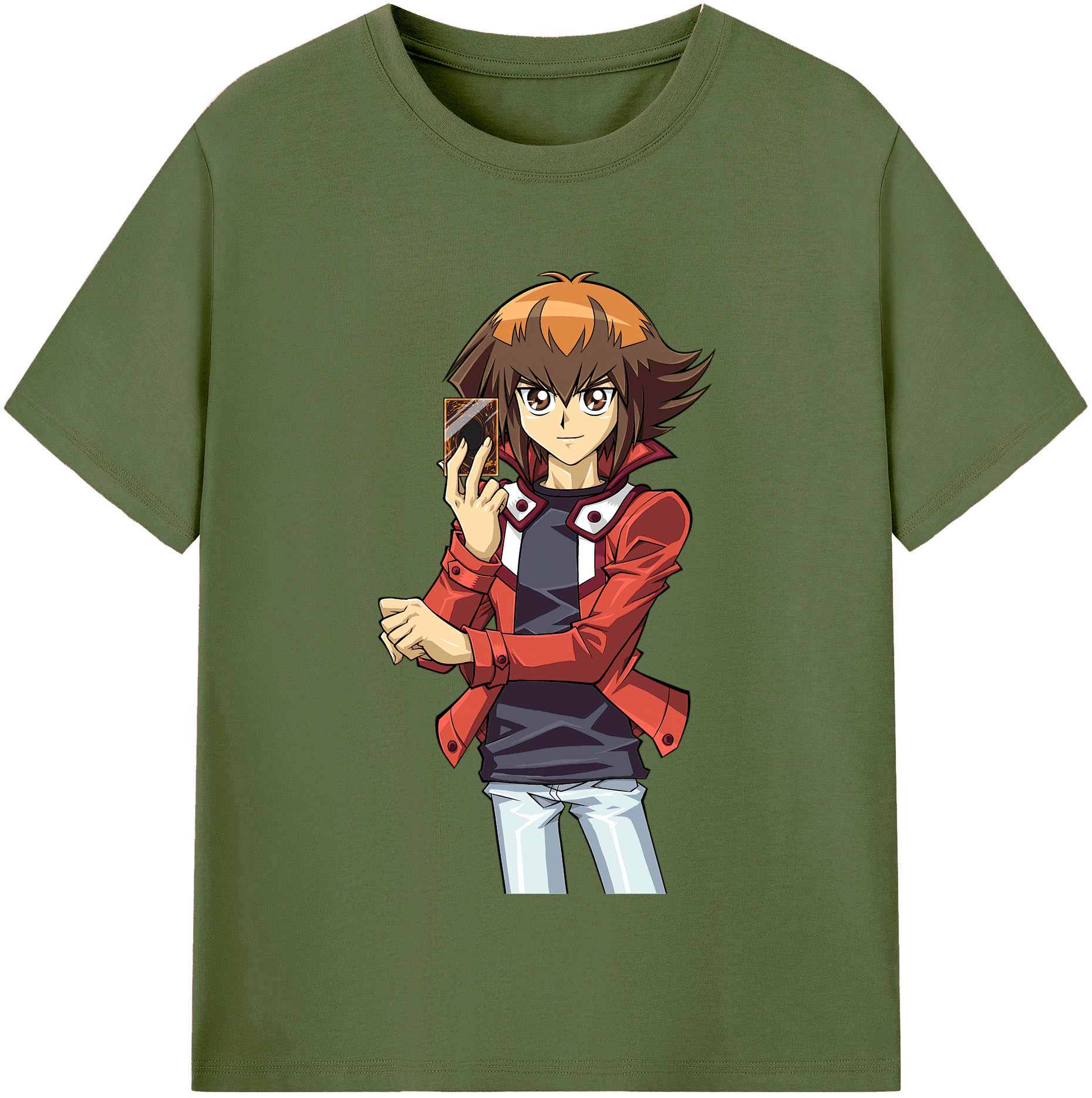 （画像用） 遊☆戯☆王 Yu-Gi-Oh! 綿100％半袖Tシャツ（フロントプリント）